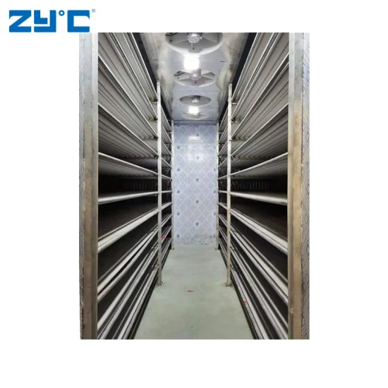 Zyc viande fruits de mer congélation rapide plaque d'aluminium étagère chambre froide congélateur rapide congélateur rapide